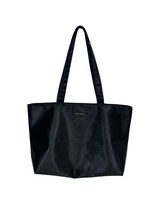 BRIAN BAILY Large Black Tote Bag