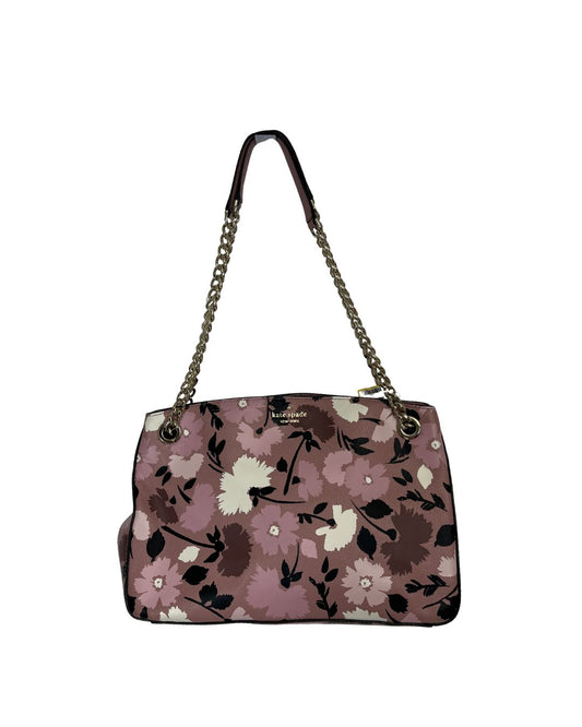 KATE SPADE Briar Lane Gala Pink Floral Shoulder Bag