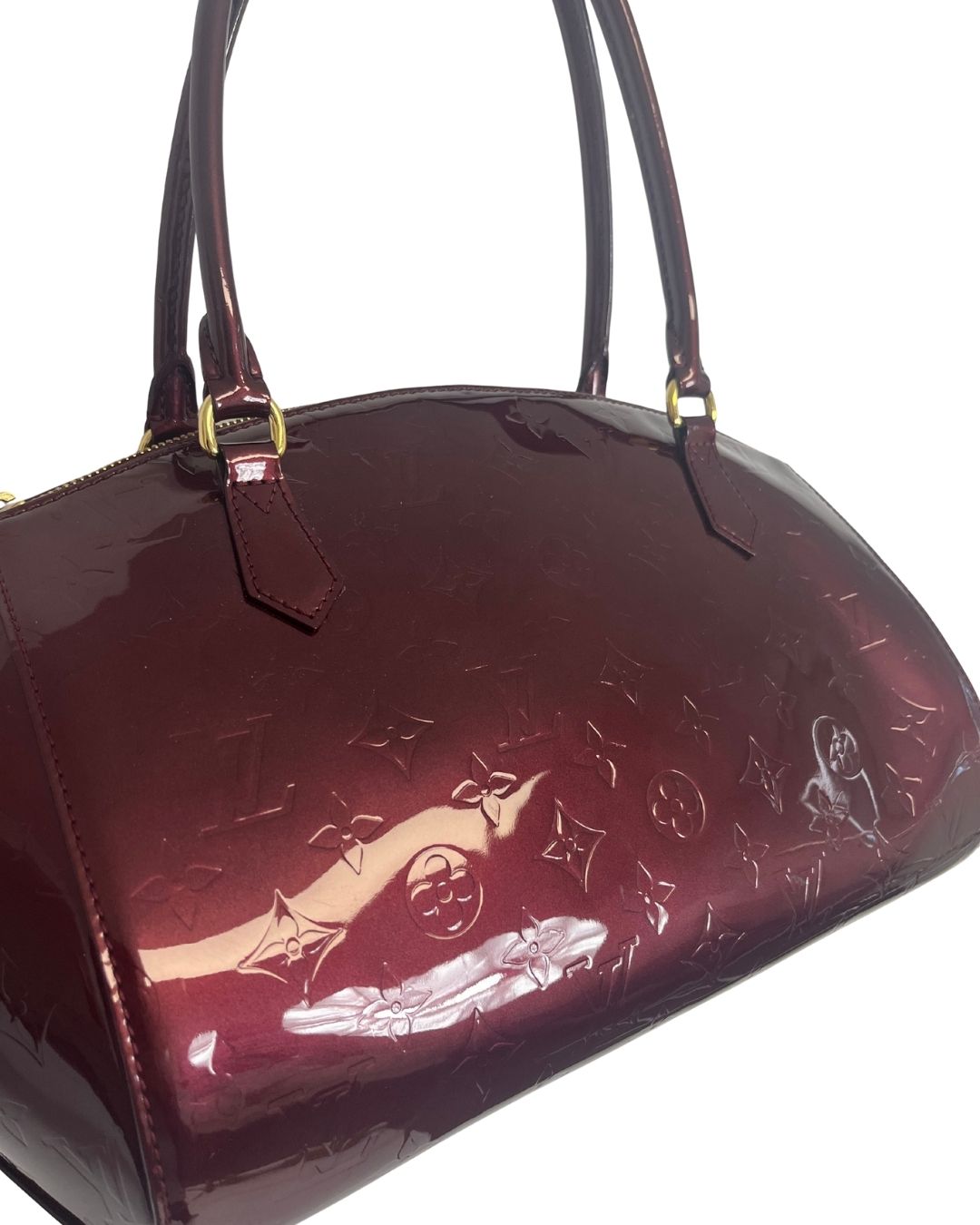 LOUIS VUITTON Monogram Vernis Sherwood PM Shoulder Bag