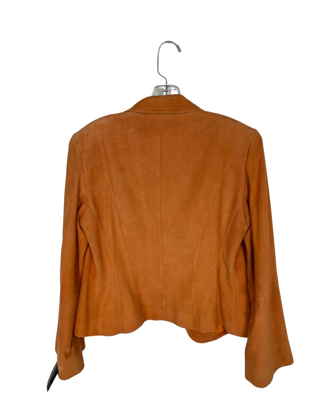 LAFAYETTE 148 Orange Suede Blazer Jacket (Size 8)
