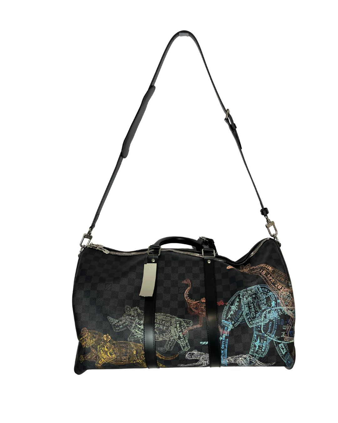 LOUIS VUITTON Keepall Bandouliere Travel Bag