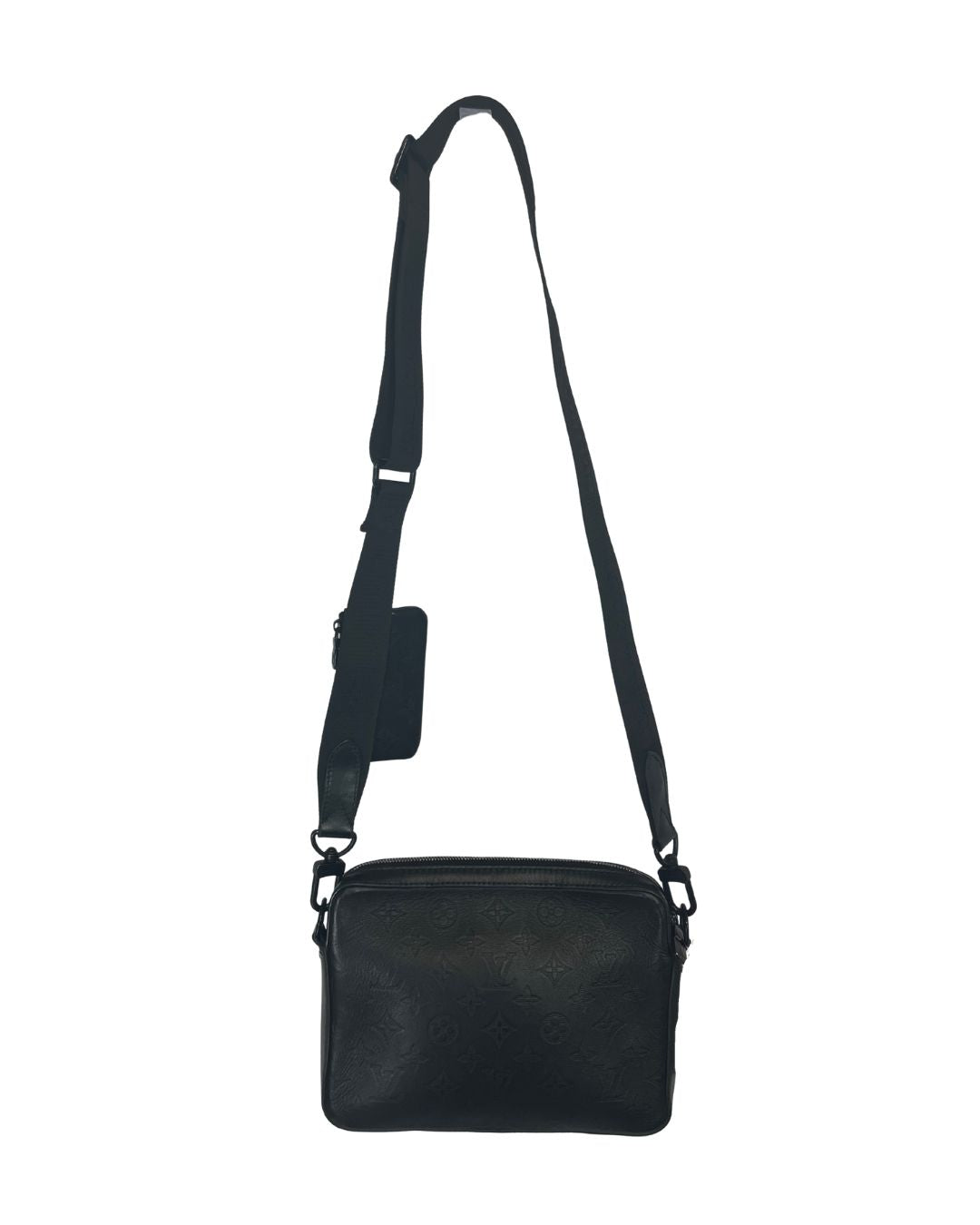 LOUIS VUITTON Black Duo Messenger Bag
