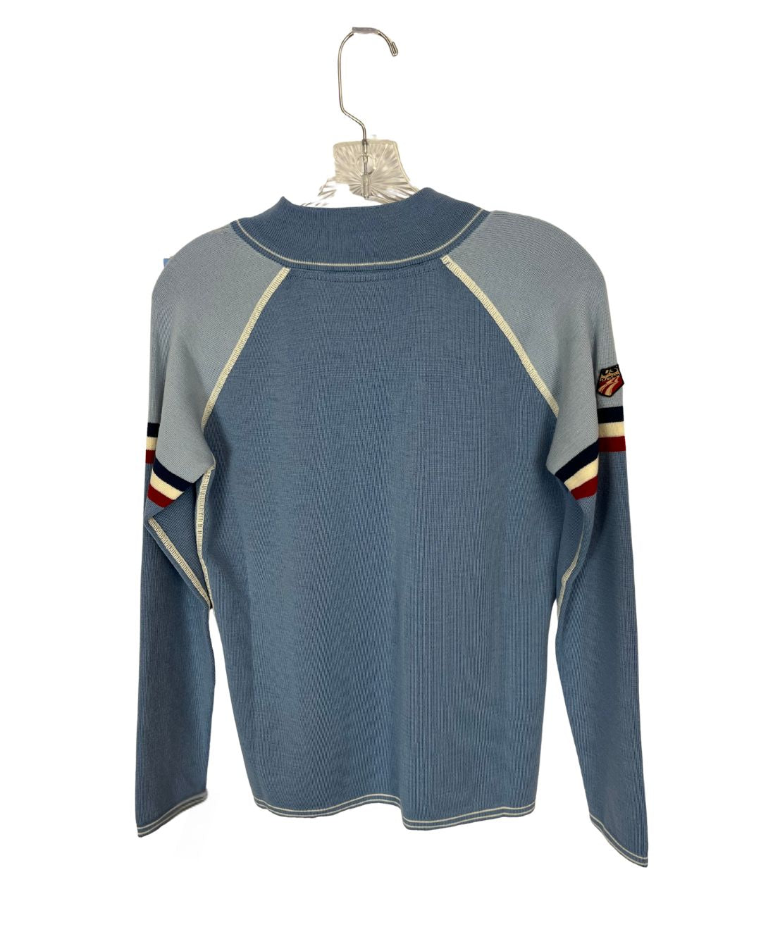 DALE OF NORWAY Vintage Blue Wool Sweater (Size S)