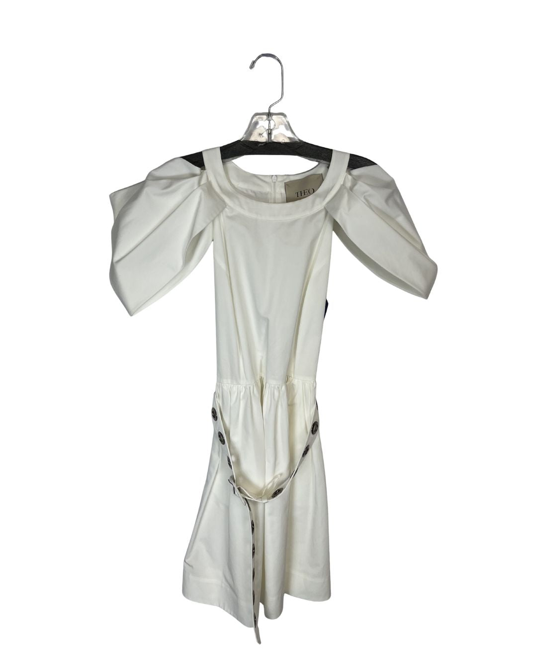 THEO White Off Shoulder Dress (Size S)
