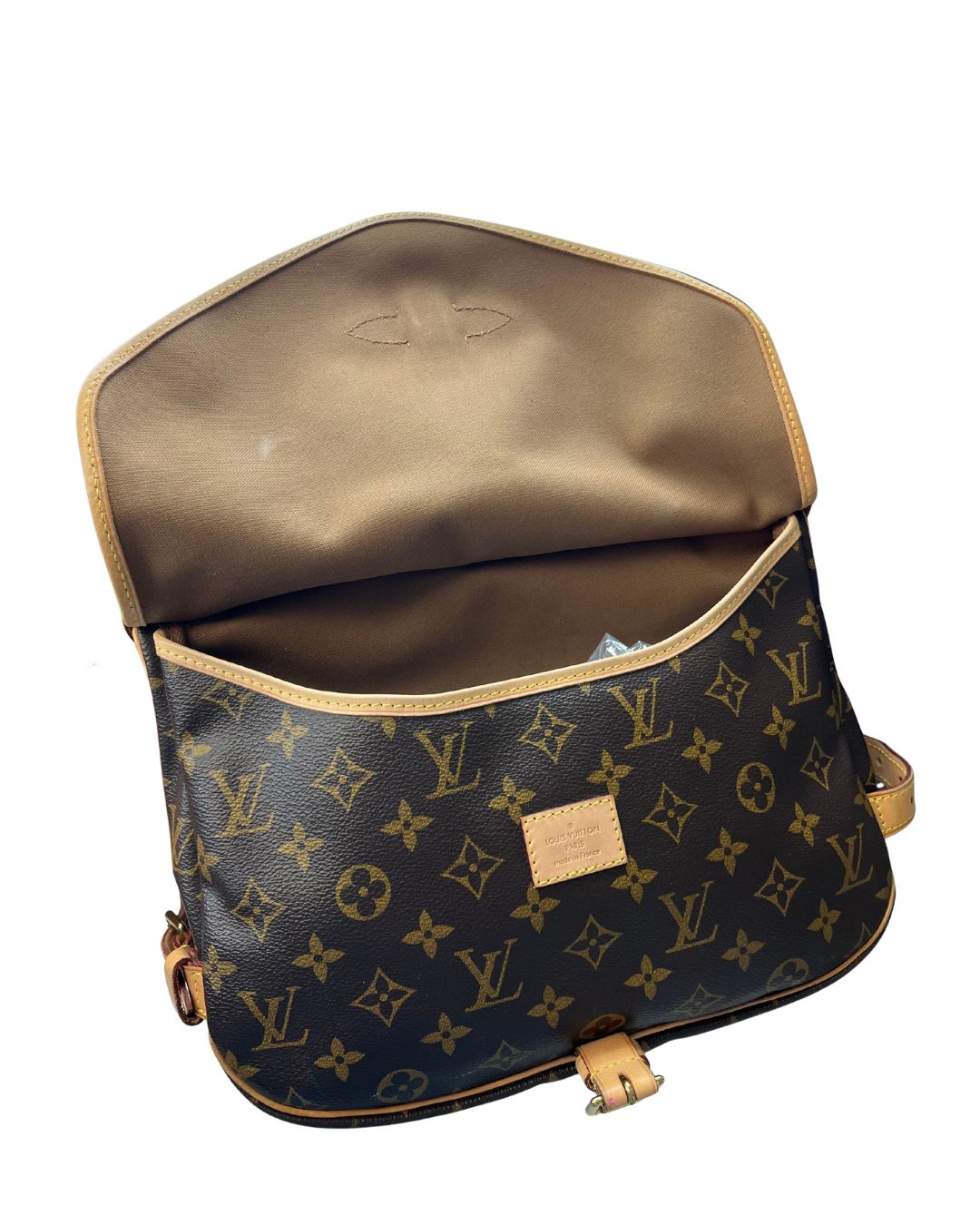 LOUIS VUITTON Saumur 30 Brown Messenger Bag
