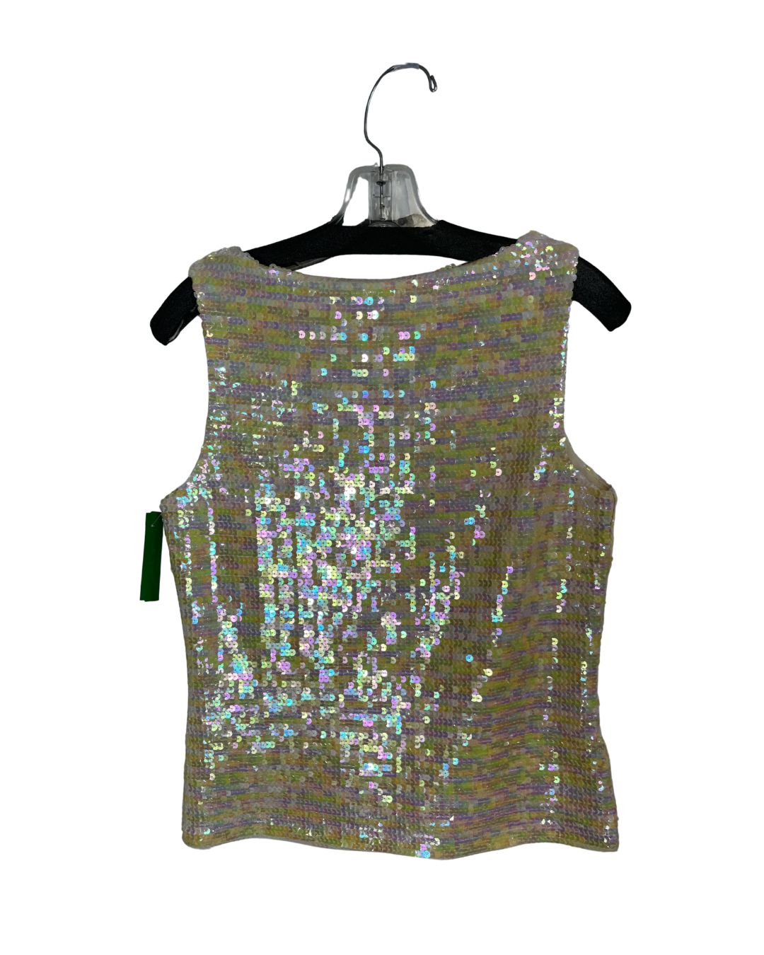 OSCAR DE LA RENTA Sequin Vest Top (Size 10)