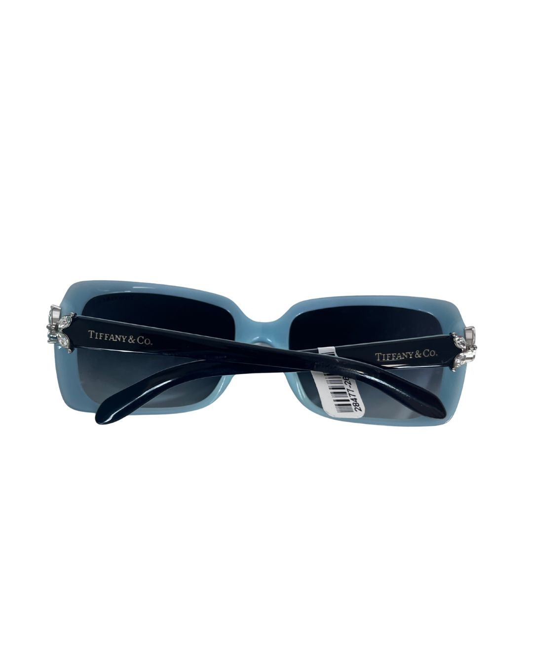 TIFFANY & CO. TF4047B Crystal Rectangle Sunglasses