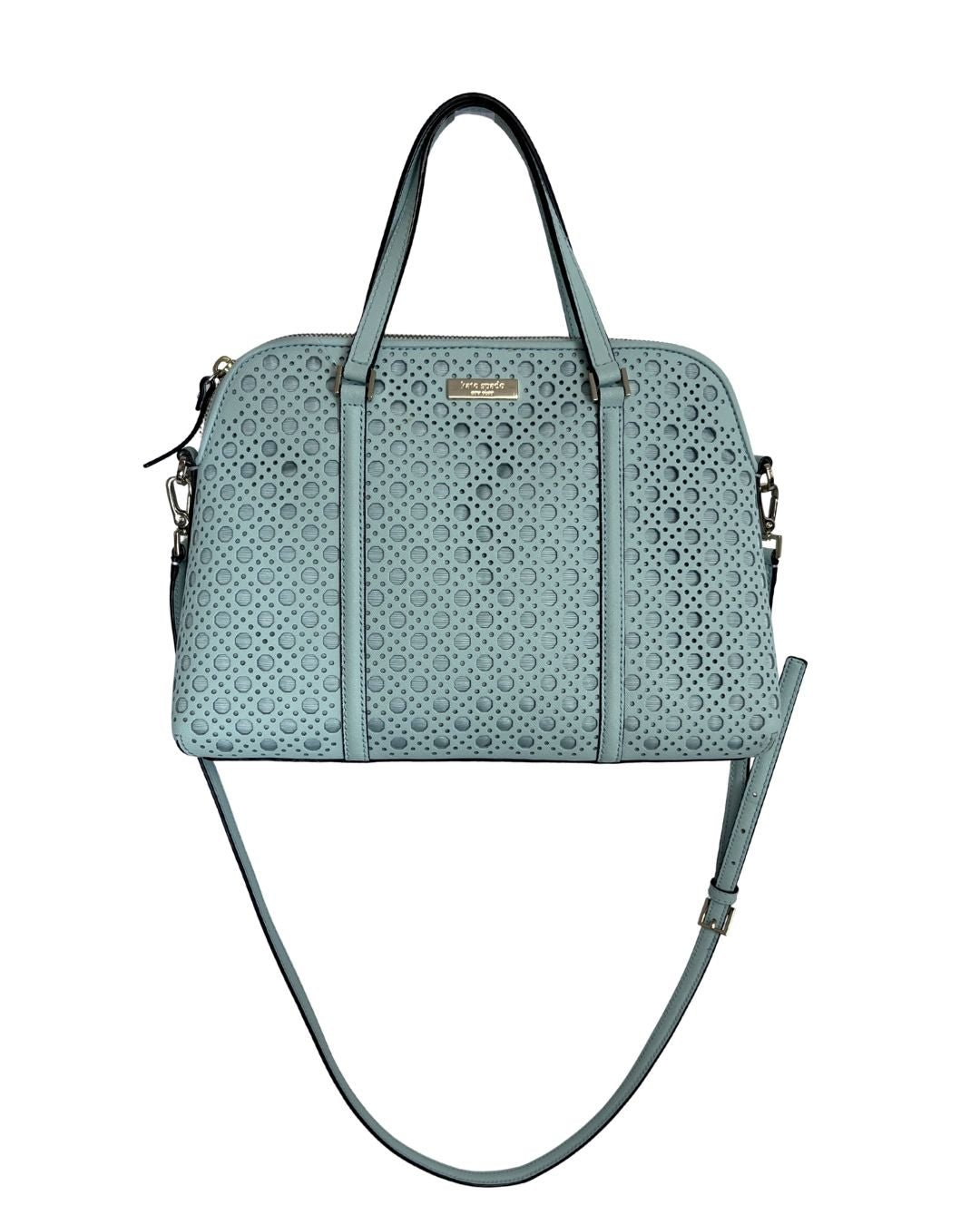 KATE SPADE Light Blue Newbury Lane Small Satchel Bag
