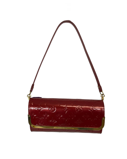 LOUIS VUITTON Red Monogram Vernis Rossmore MM Bag