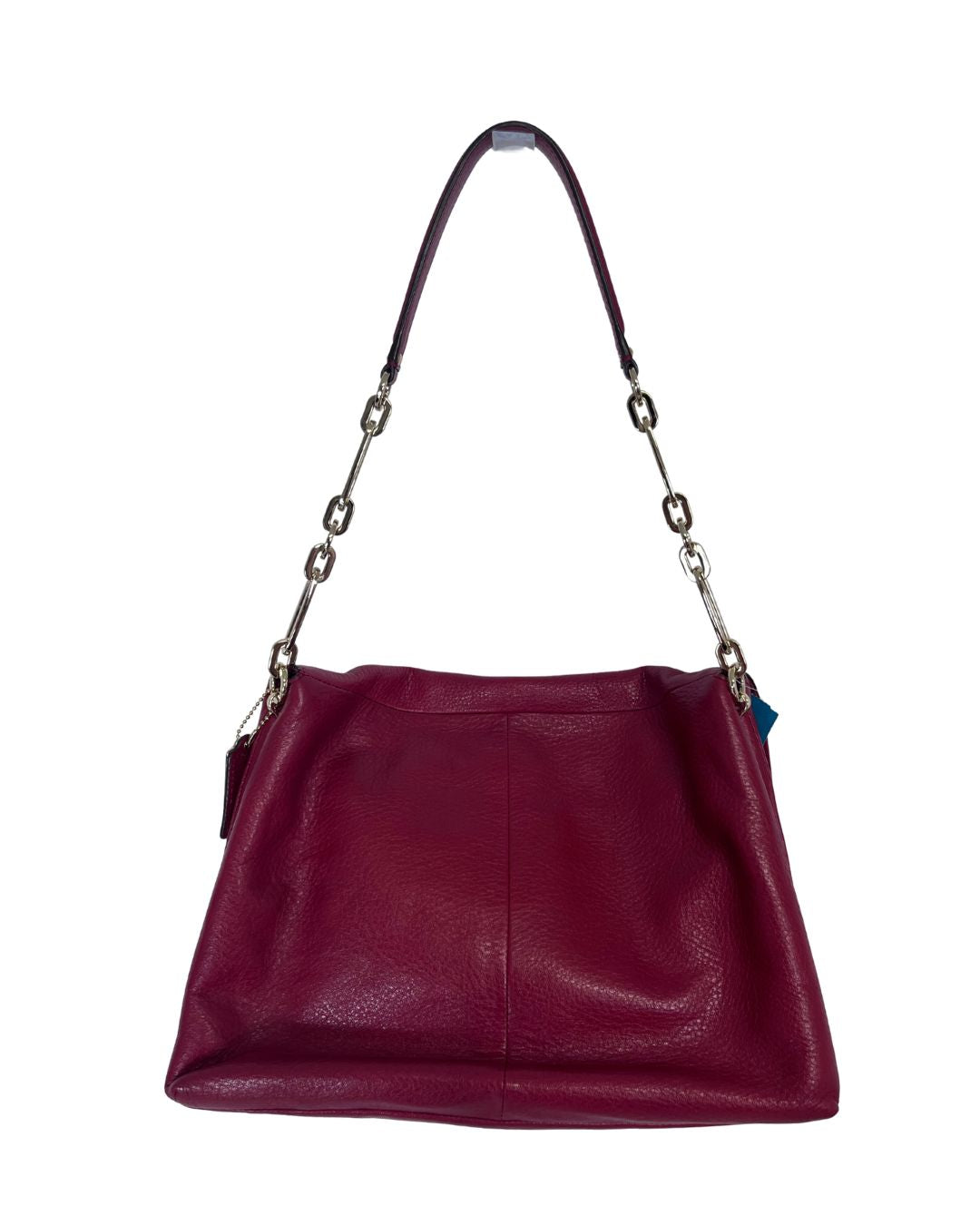 COACH Madison Phoebe Red Leather Shoulder Bag