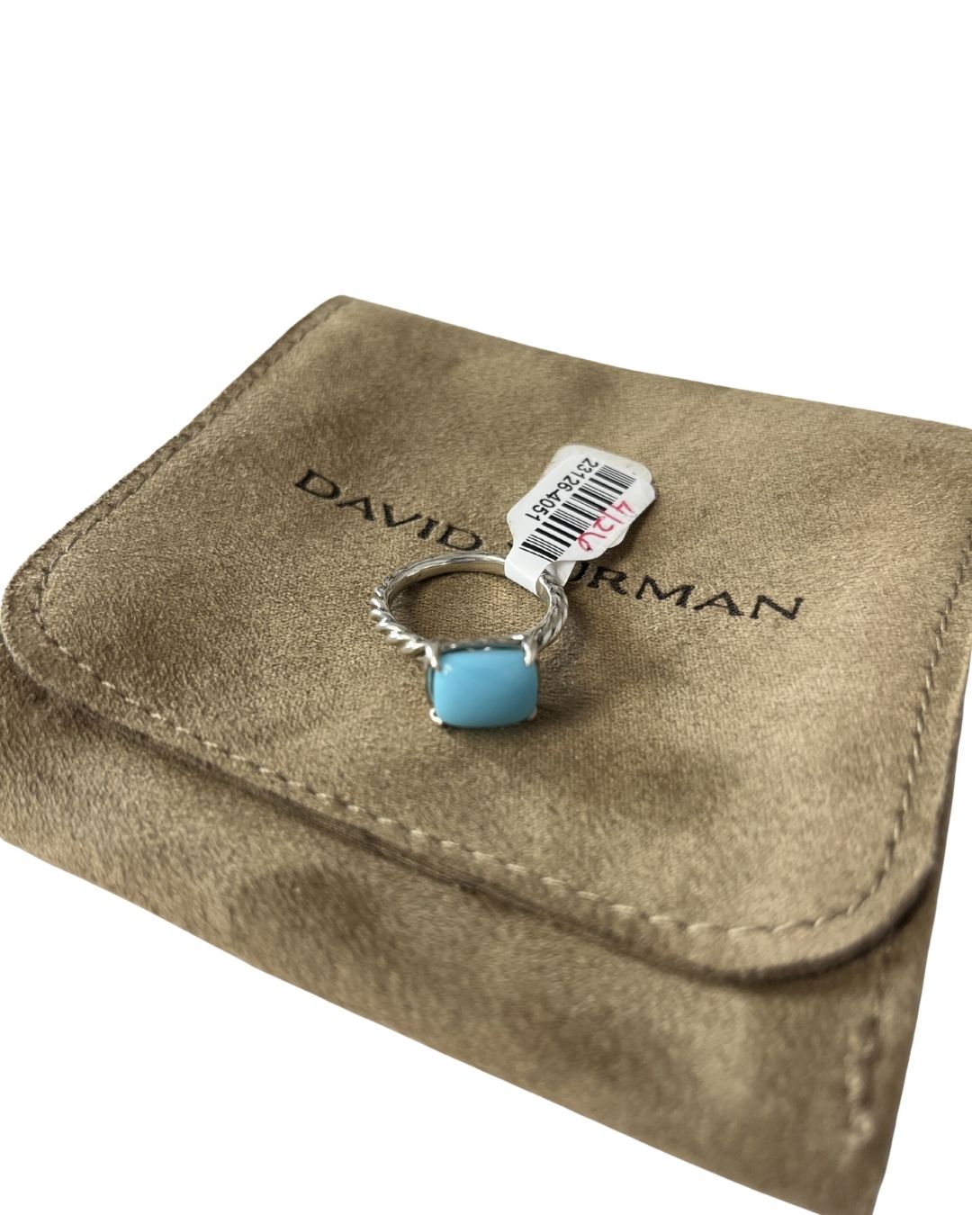 DAVID YURMAN Sterling Silver Turquoise Ring