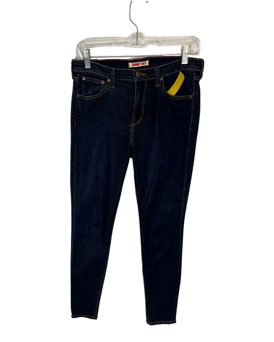 JOHNNY WAS Dark Blue Denim Skinny Jeans (Size 27)