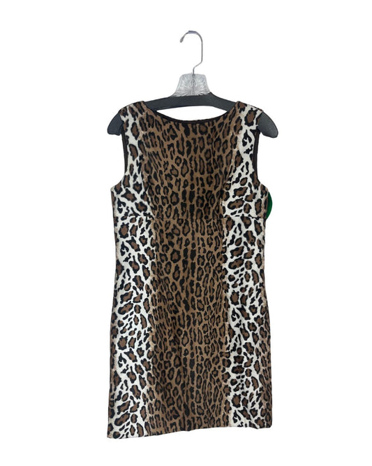 MOSCHINO Leopard Print Dress (Size M)