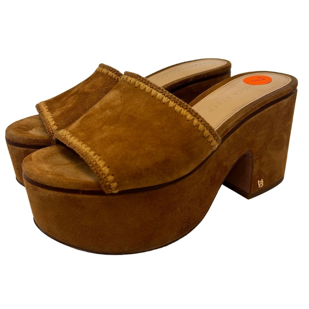 VERONICA BEARD 7 Tan Sandals
