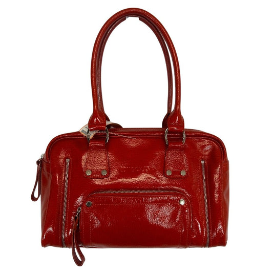 LONGCHAMPS Patent Leather Expandable Tote
