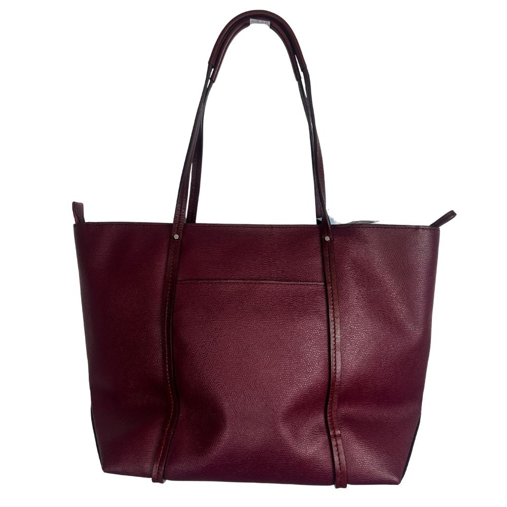 TUMI Large Leather Tote Bag