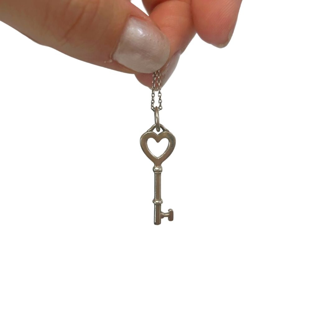 Tiffany Key 20 inch Silver .925 Necklace