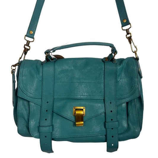 Turquoise Leather Proenza Schouler Purse