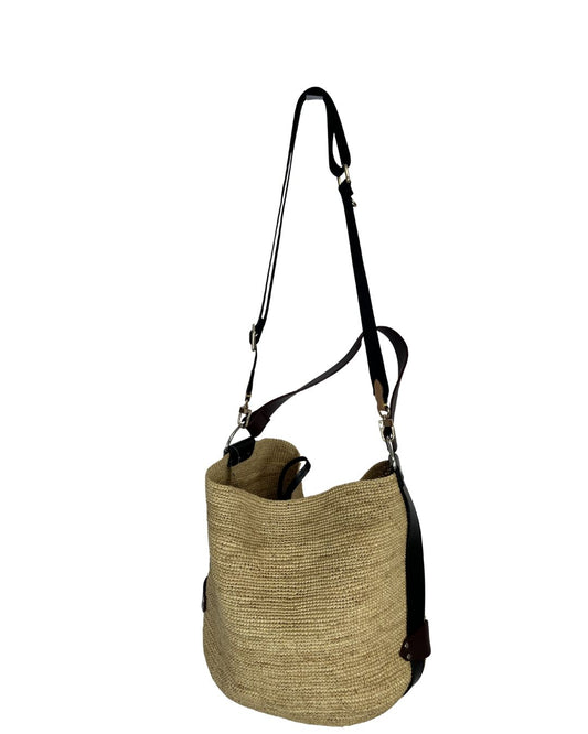 ISABEL MARANT Oversized Straw Tote Bag