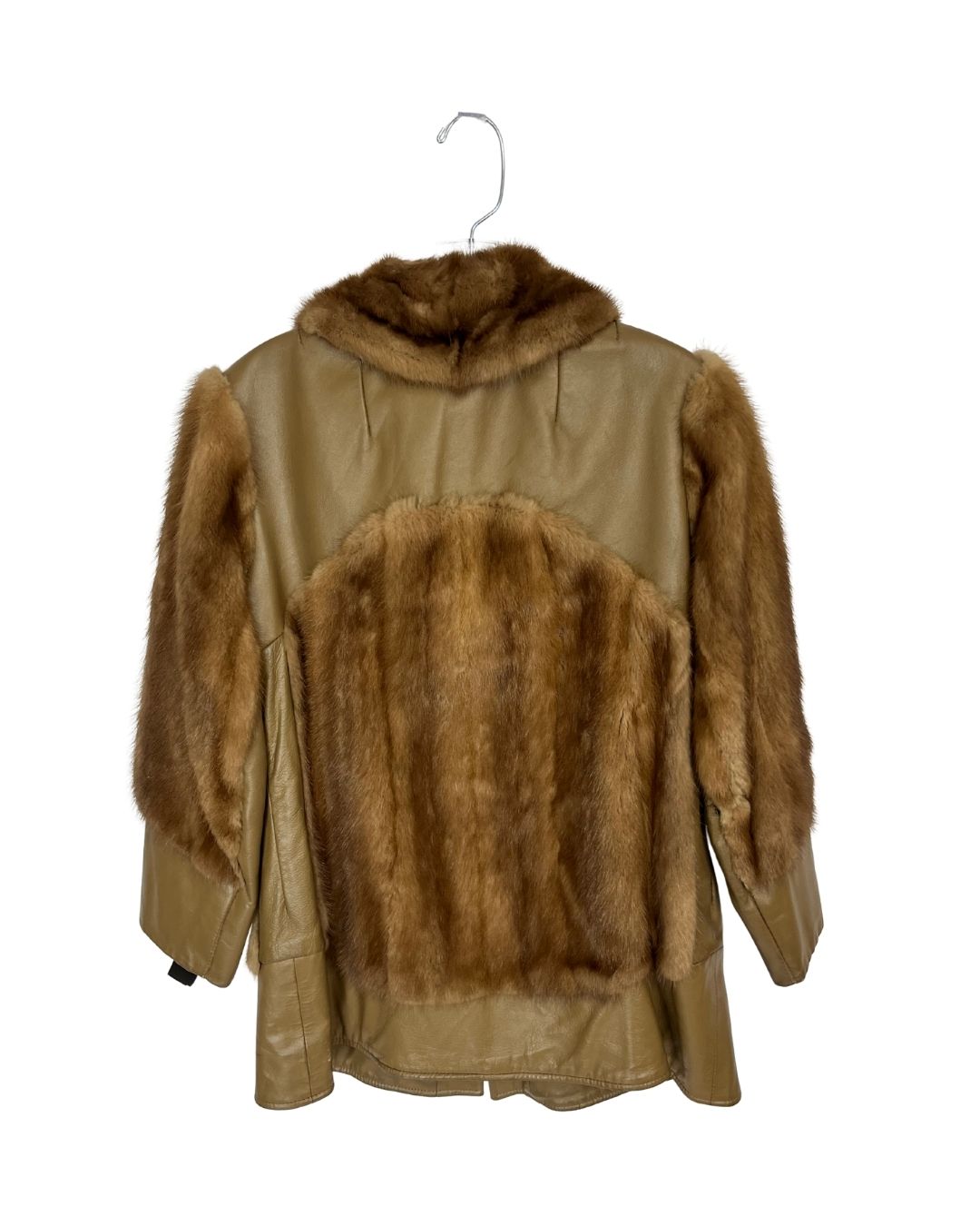 MARTIN HENIG Brown Fur Jacket (Size S)