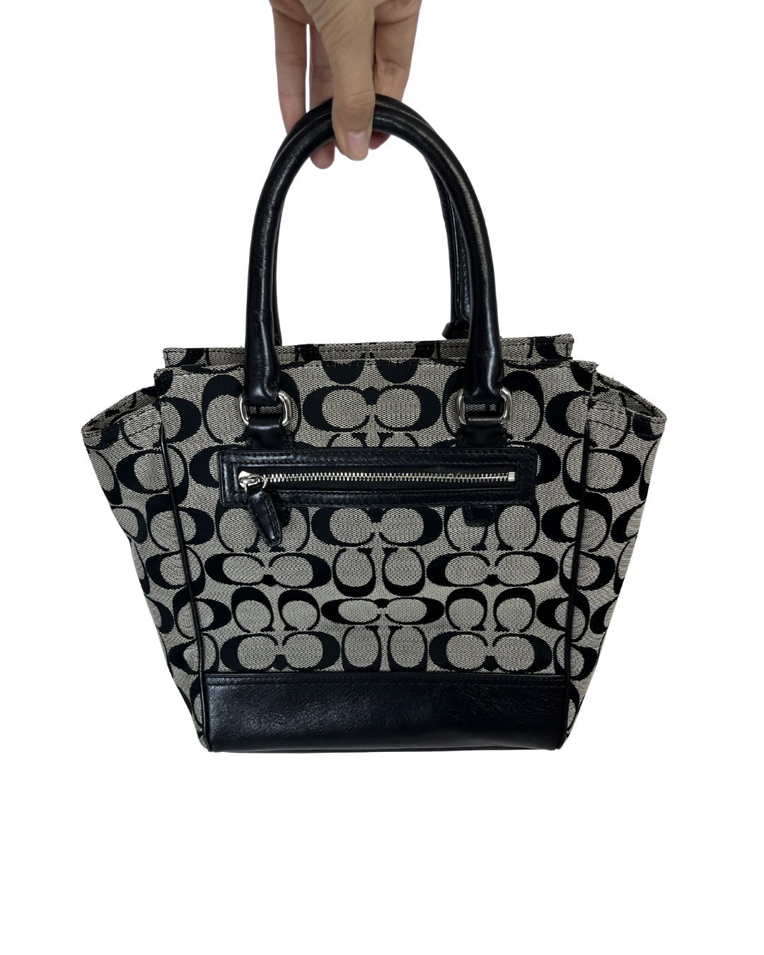 COACH Legacy Mini Tanner Gray Handbag