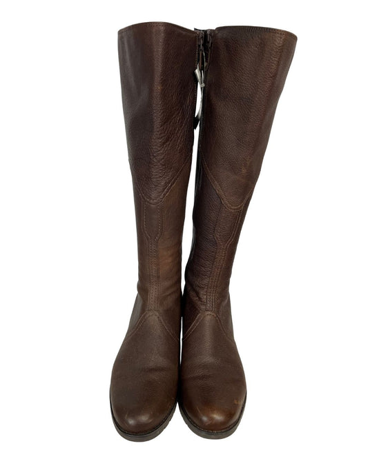 ROCKPORT Tristina Gore Tall Waterproof Brown Boots (US 7.5)