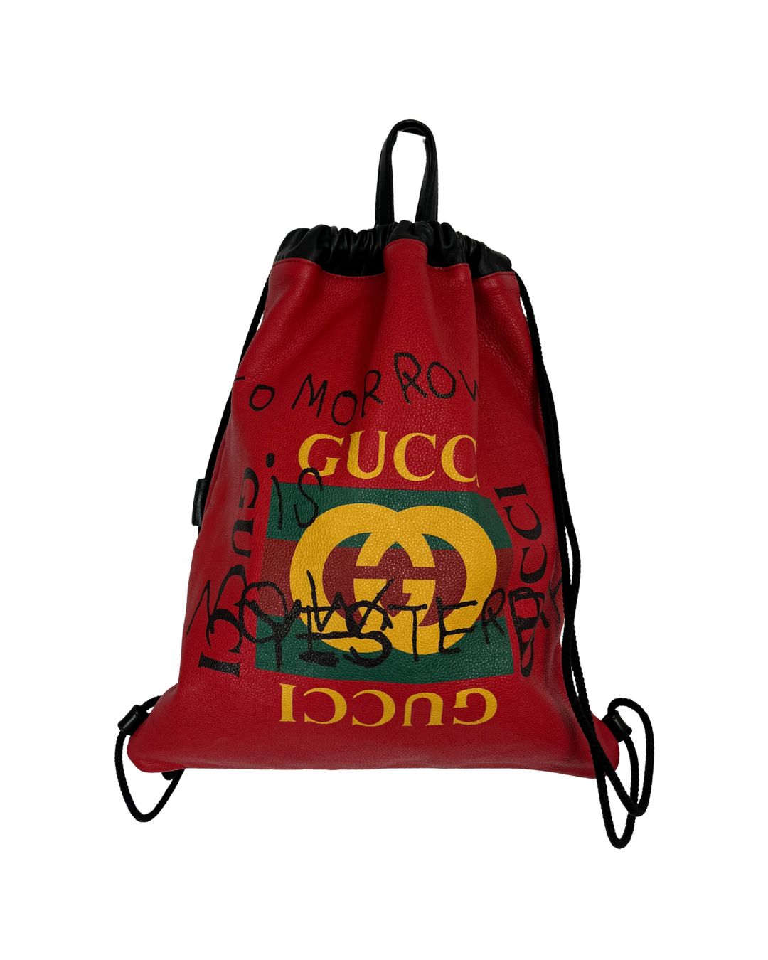 GUCCI Coco Capitán Logo Drawstring Backpack