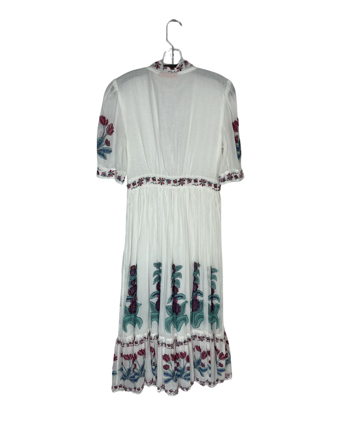 OLIPHANT Kokoro Floral White Dress (Size S)