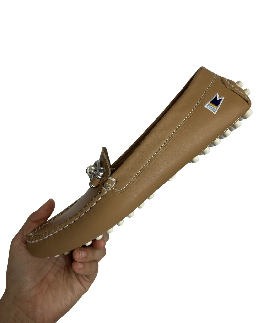 RIOMAR Tan Leather Loafer Flats (Size 6.5)