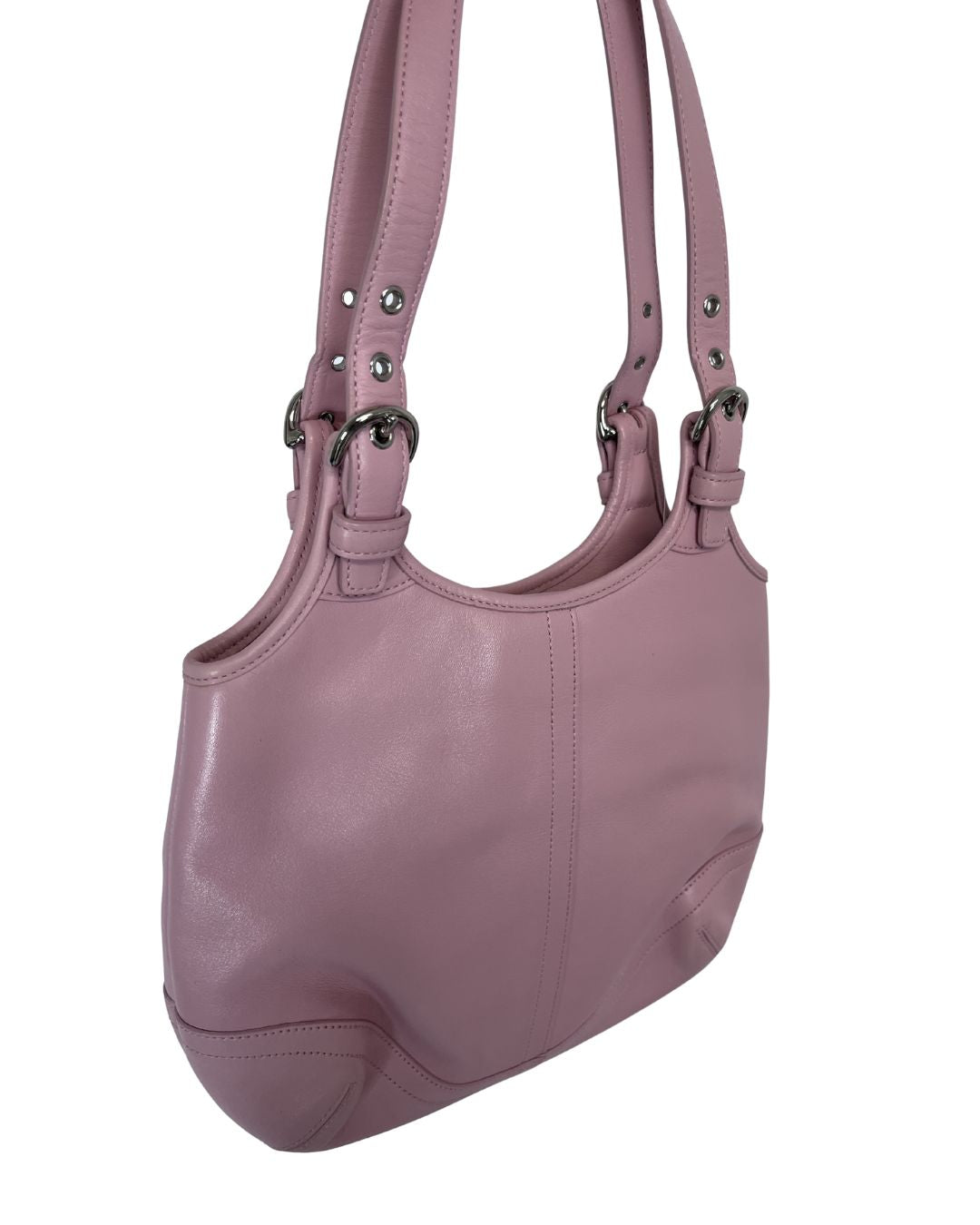 COACH Pink Leather Soho Shoulder Bag