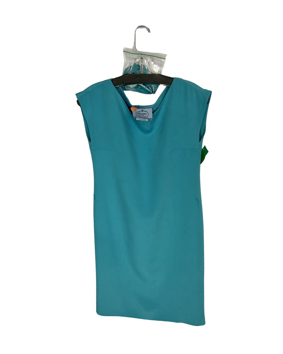 PRADA Turquoise Mini Dress (Size S)