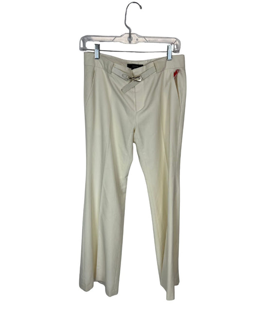 GUCCI White Pants/Trousers (Size S)