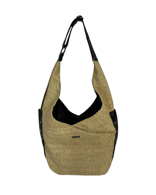HAMMITT Tom Hobo Straw Shoulder Bag