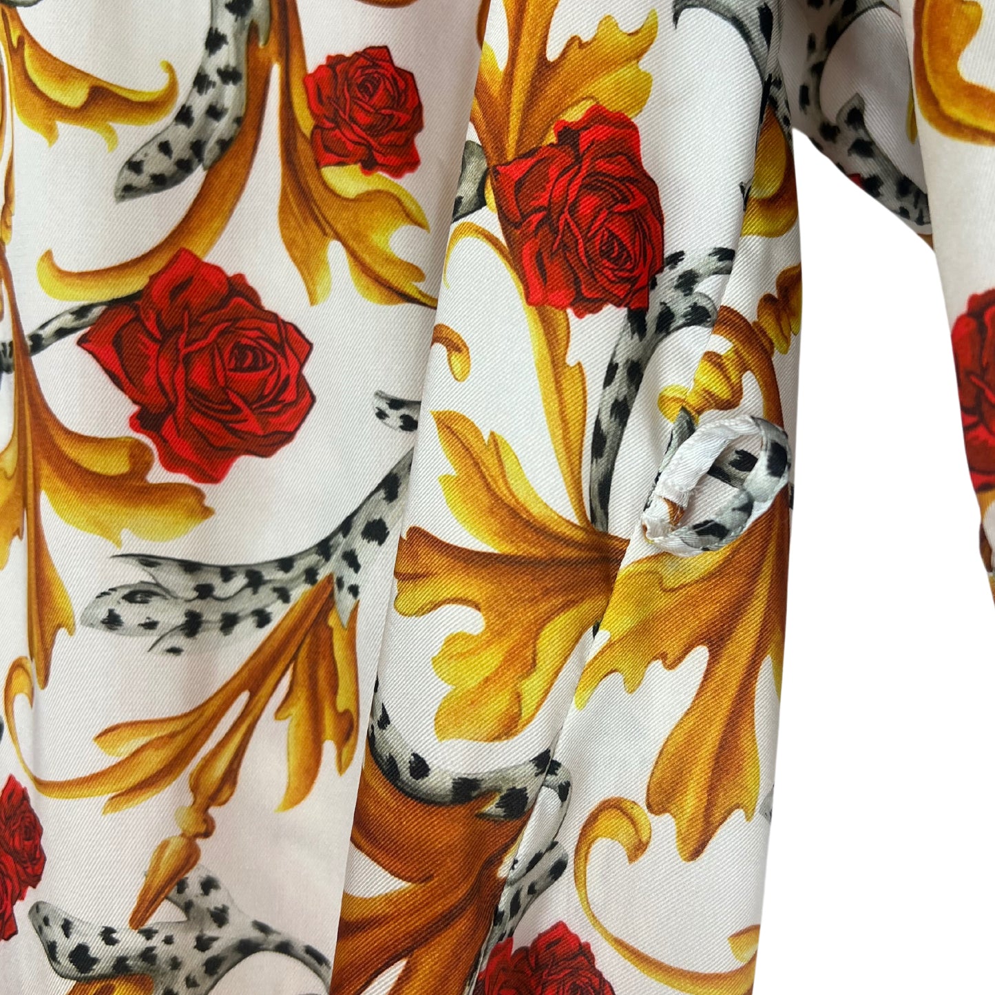 VERSACE Floral Midi Dress