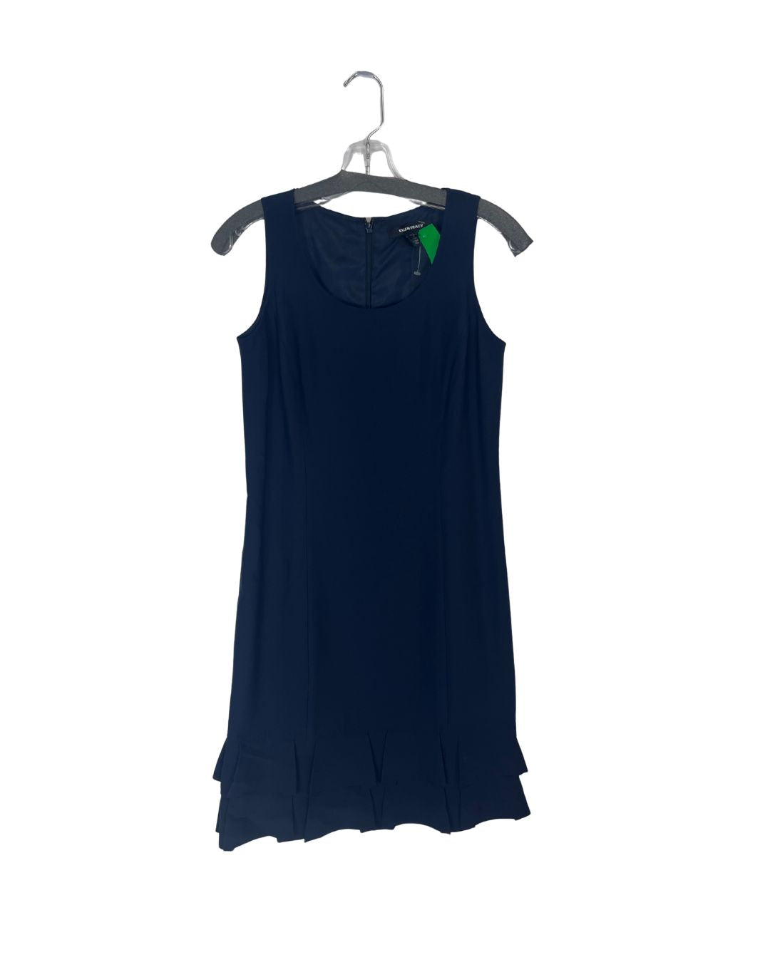 ELLEN TRACY Navy Blue Dress (Size 4)