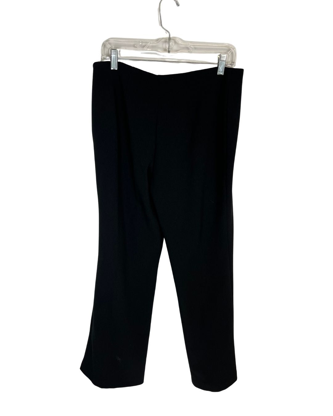 ALBERTO MAKALI Black Leopard Print Blazer & Pants Set (Size 12)