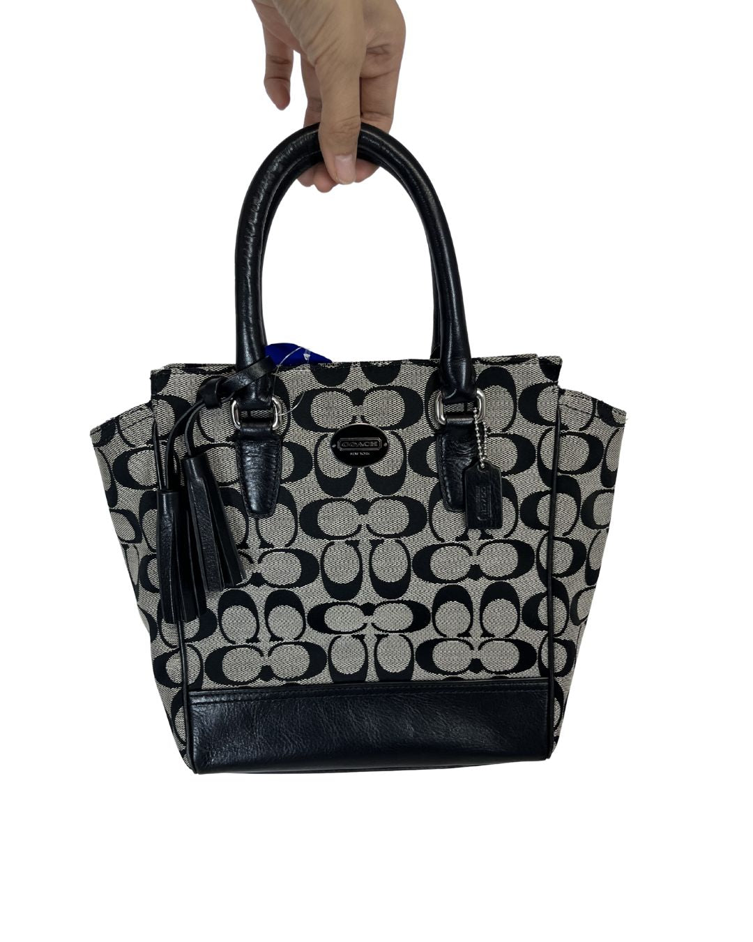 COACH Legacy Mini Tanner Gray Handbag