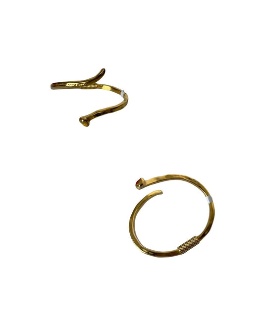 UNOde50 Gold Plated Cuff Bracelet