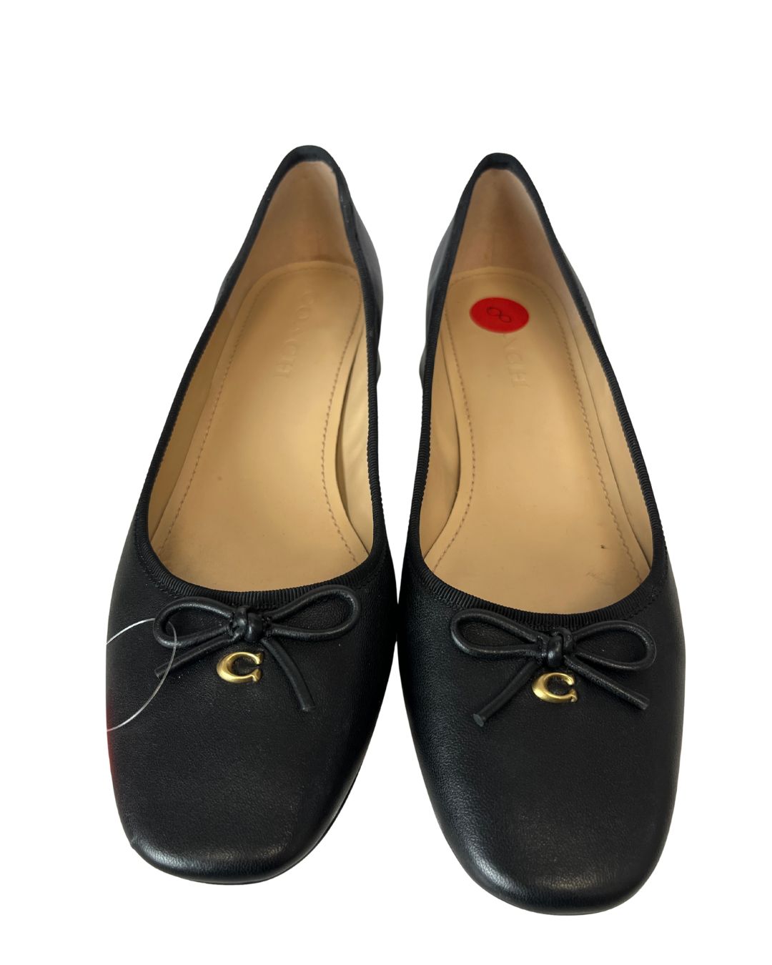 COACH Black Ballet Pumps (US 8)