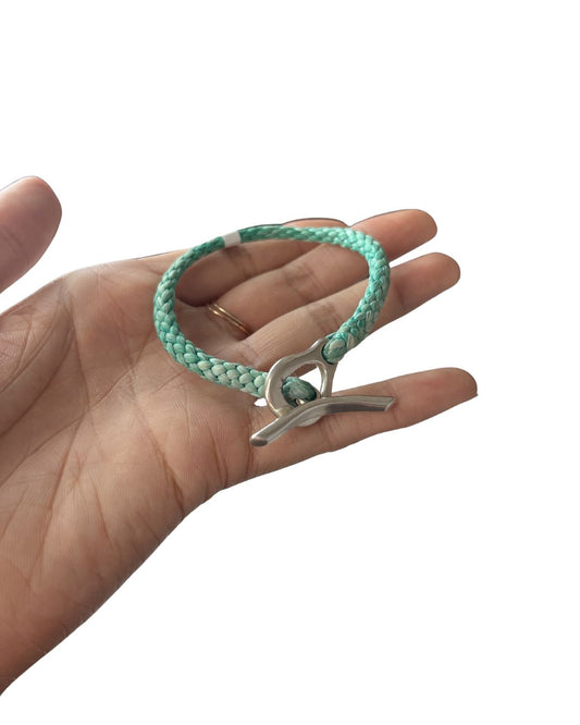 JILL PLATNER Light Green Hitch Bracelet