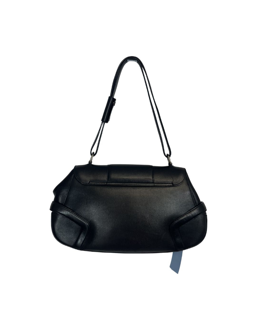 FERRAGAMO Black Leather Shoulder Bag