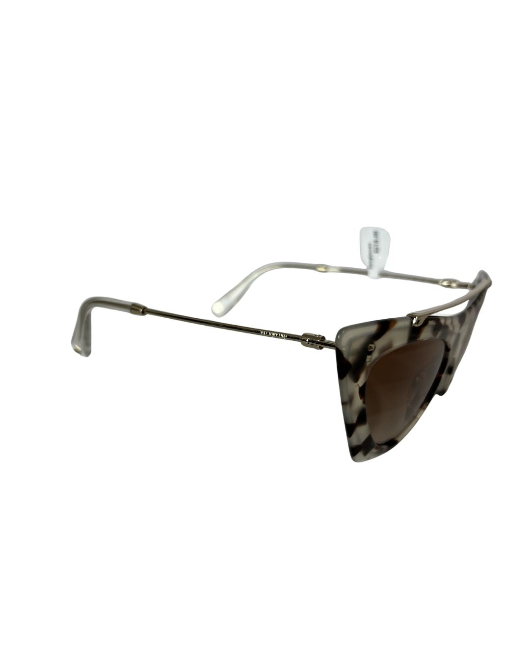 VALENTINO Tortoise Shell Cat-Eye Sunglasses