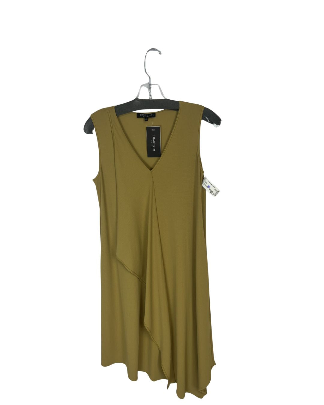 LAFAYETTE 148 Yellow Asymmetrical Dress (Size S)