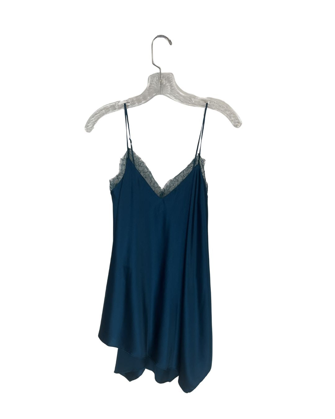 JONATHON SIMKHAI Silk Teal Camisole Top (Size S)