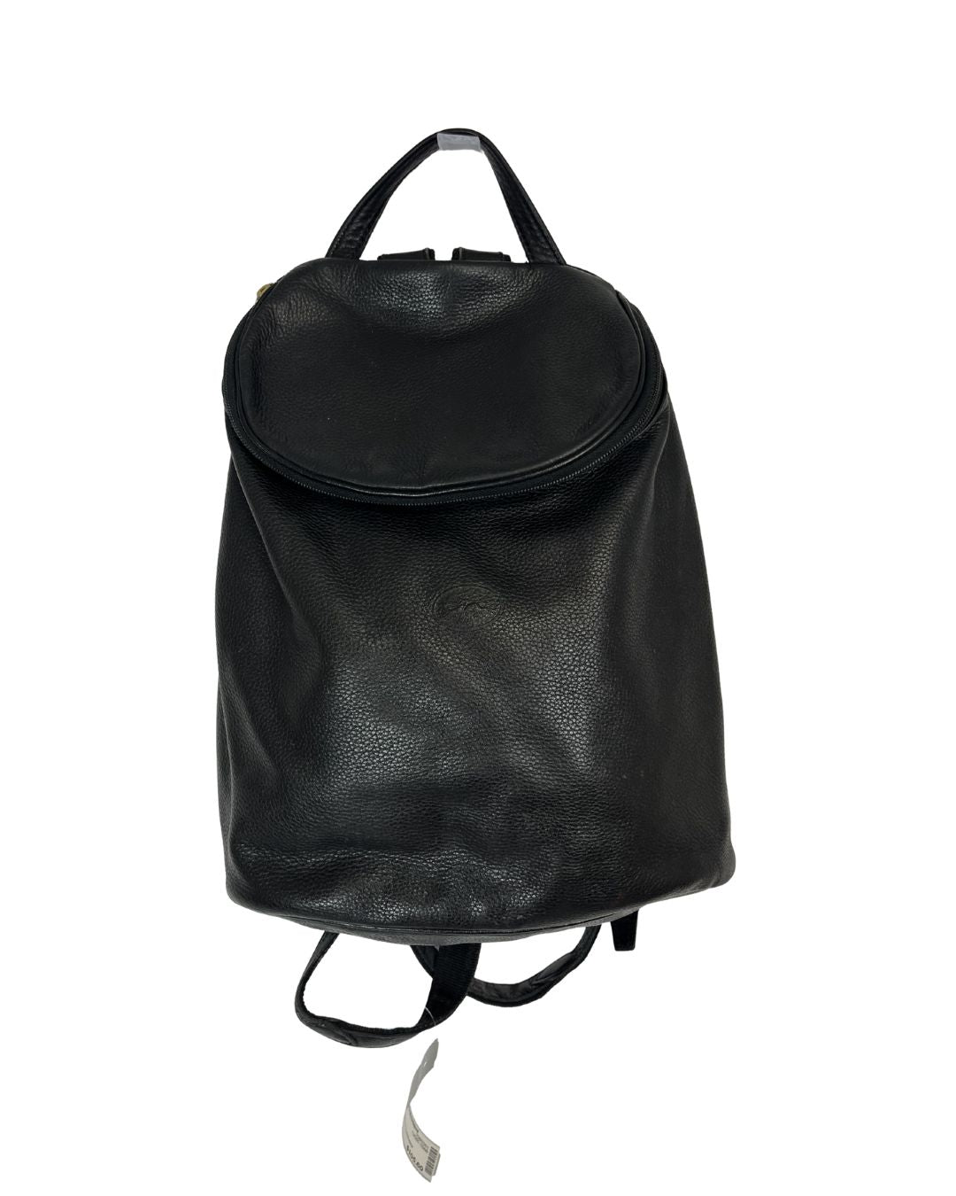 LONGCHAMP Black Leather Backpack