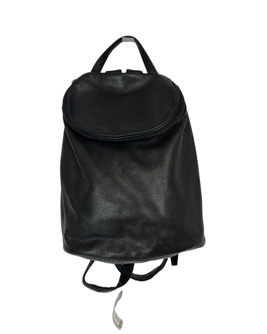 LONGCHAMP Black Leather Backpack