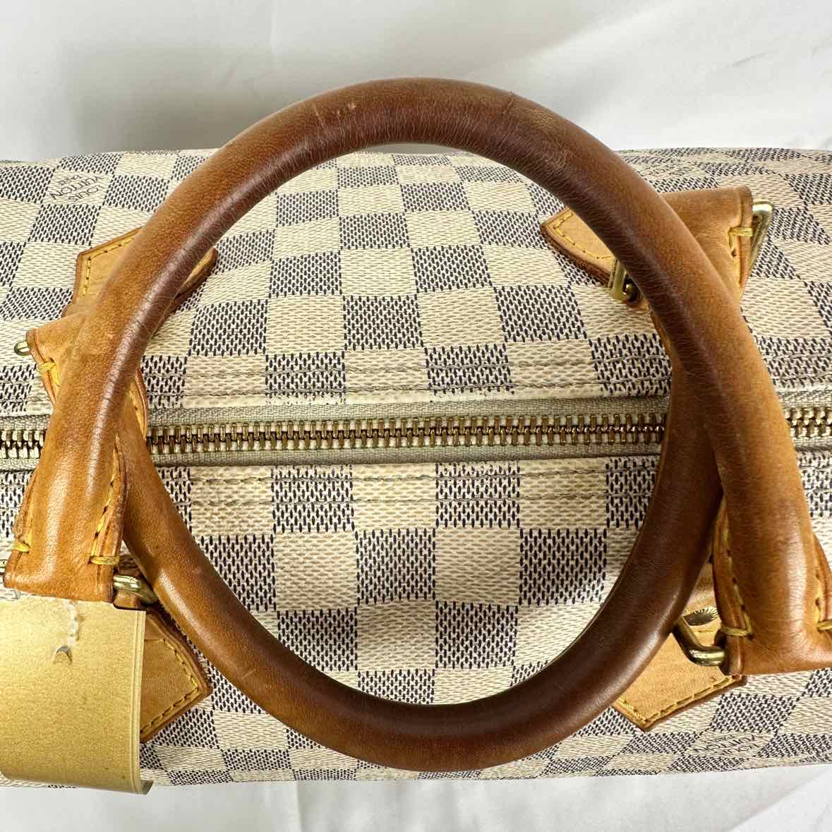 LOUIS VUITTON Speedy 30 Damier Azur