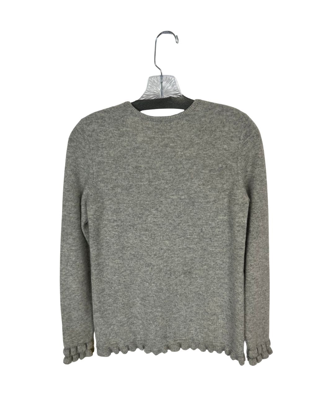 J. McLAUGHLIN Gray Cashmere Sweater (Size XS)