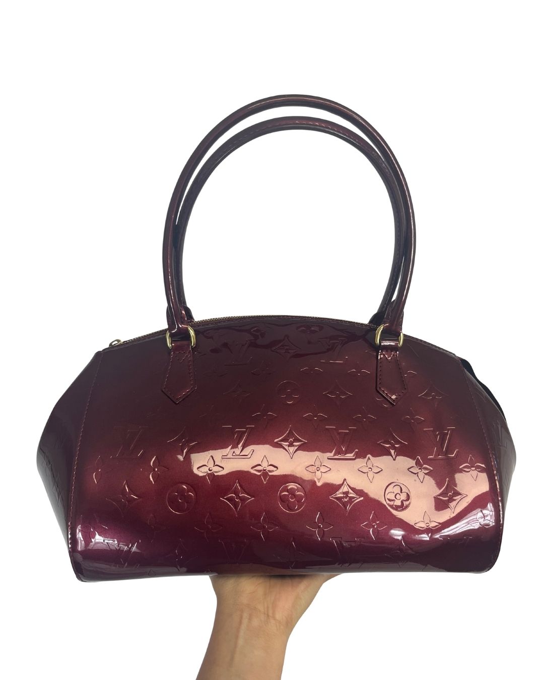 LOUIS VUITTON Monogram Vernis Sherwood PM Shoulder Bag