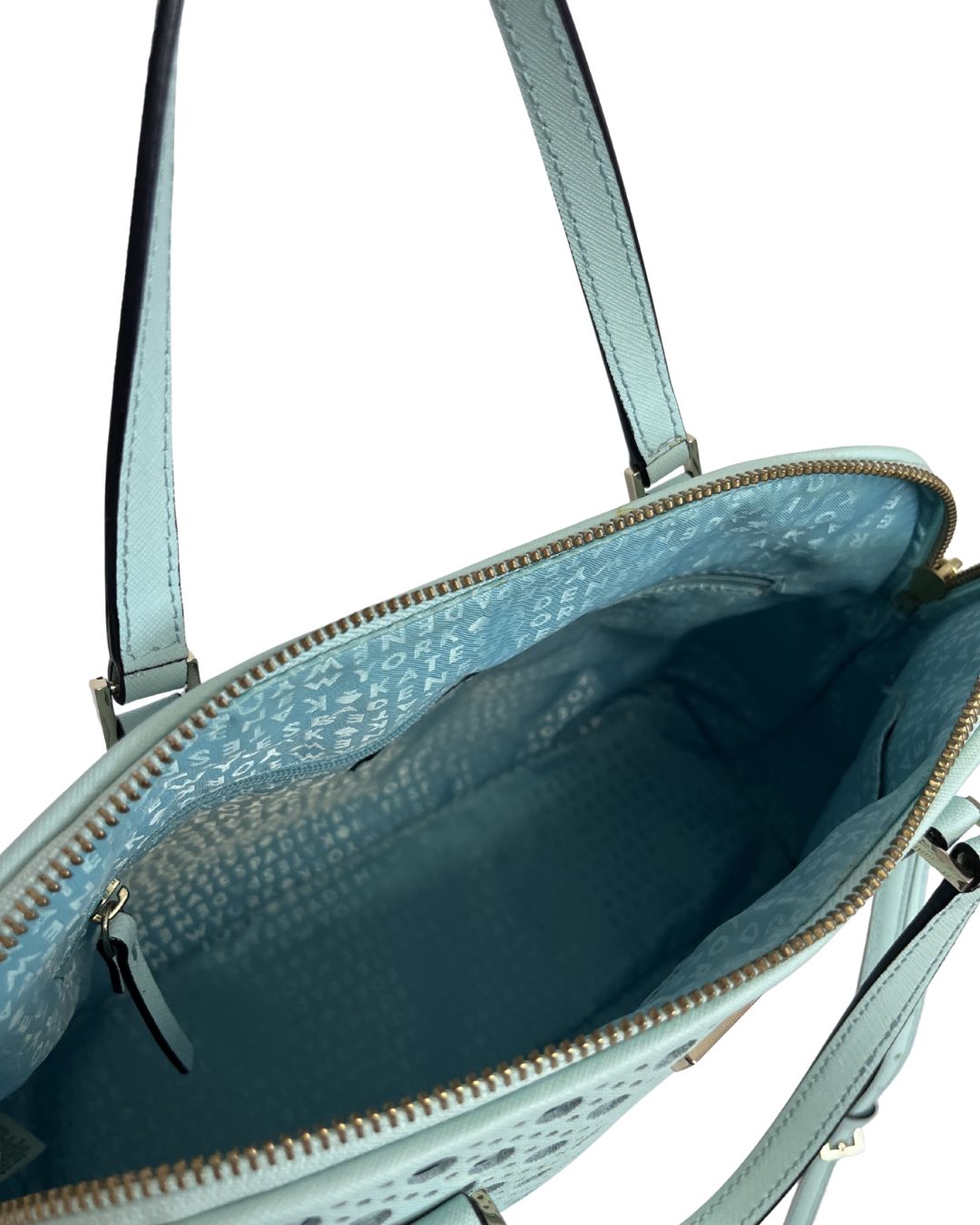 KATE SPADE Light Blue Newbury Lane Small Satchel Bag